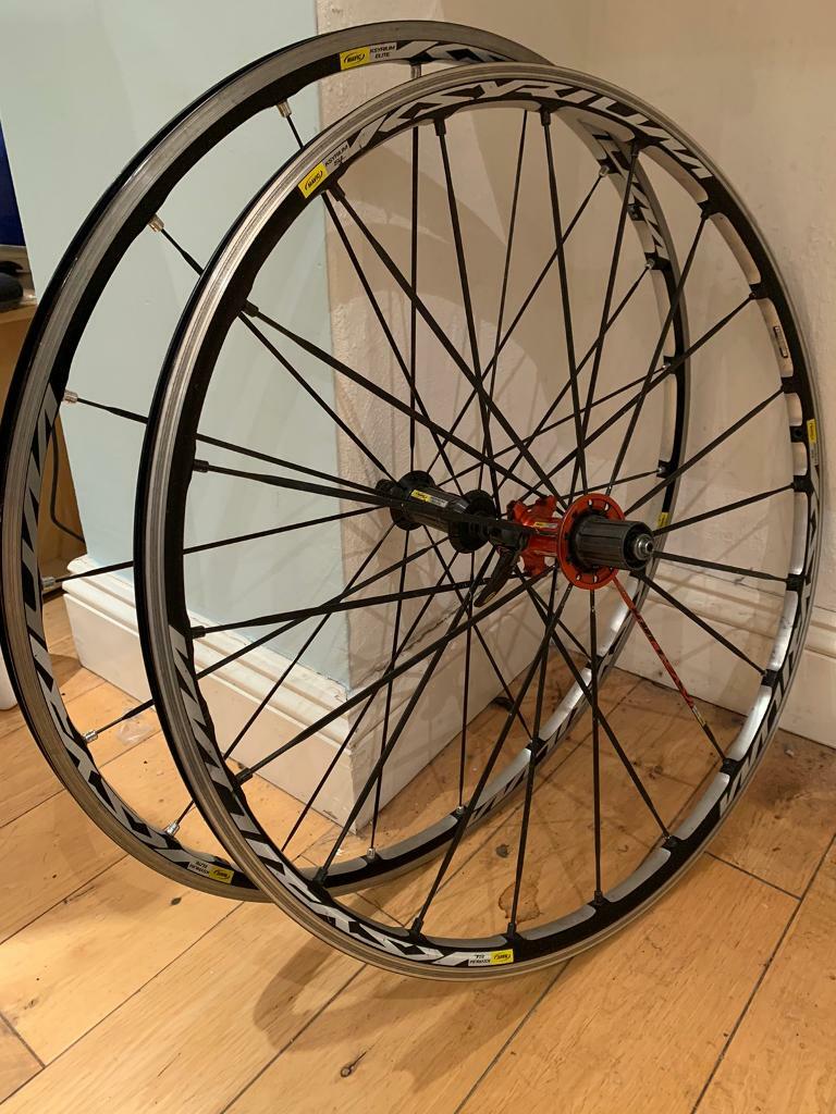 mavic ksyrium elite wheelset sale